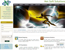 Tablet Screenshot of netsoft.in